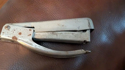 Bates 88P Stapler gray. nice. working. staples not included