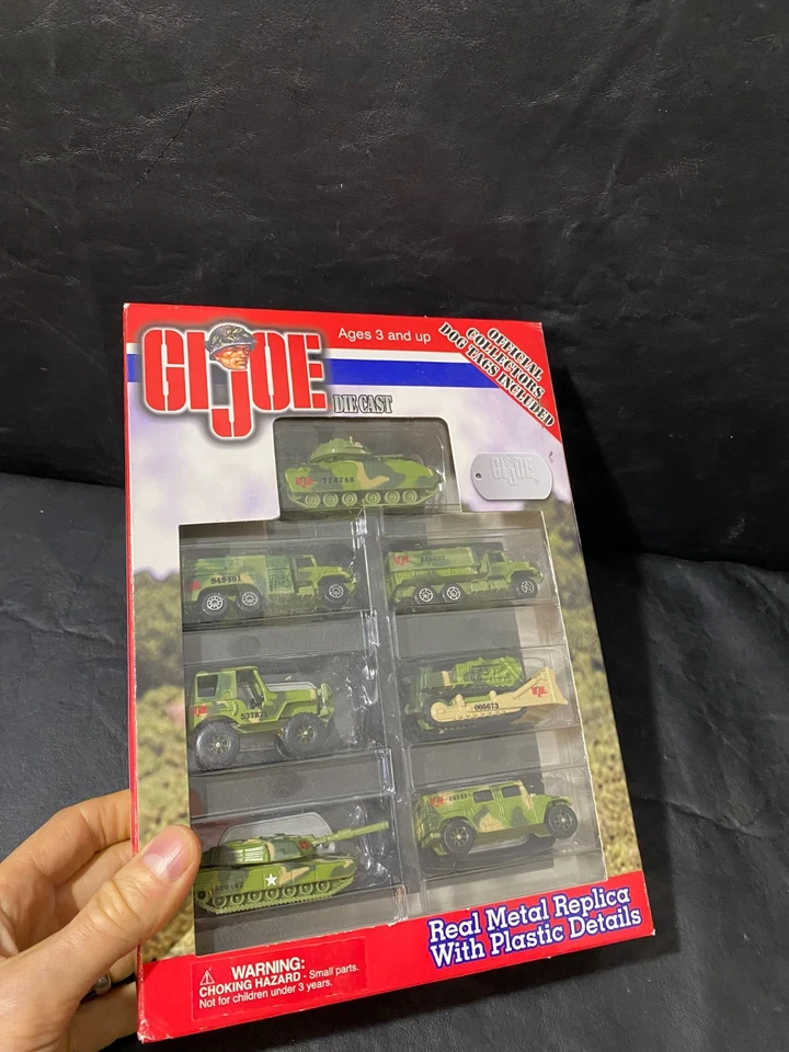 GI Joe Diecast Jeep Tanque Dozer Hummer Lote de 7 Maisto Metal y Plástico 1/64 Foto 2 de 4