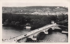 78 MANTES SUR SEINE LE PONT ET L ILE AUX DAMES VUS DE NOTRE