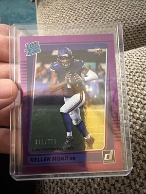 2021 Panini Donruss - Rated Rookie Kellen Mond #256 Season Stat Line /500 (RC)