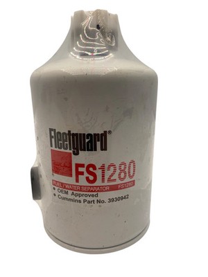 Fleetguard FS1280 Fuel/Water Separator | Cummins 3930942 OEM Spin-On Filter