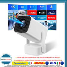 Mini Projecteur 4K Sepymp Wifi 6 Android 11 Netflix Portable De Bureau