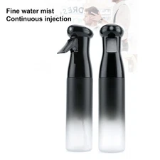 300ml Empty Spray Bottle Mist Continuous Spray Water Bottle