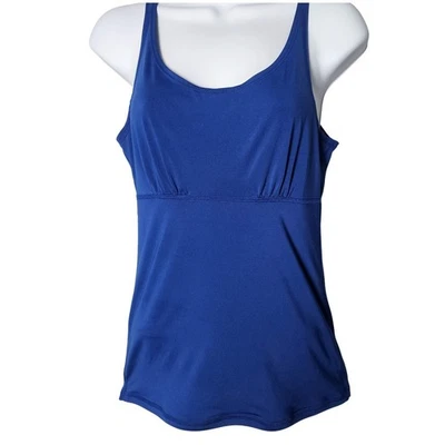 Miraclesuit Everyday Shapewear Royal Blue Camisole Tank Top Womens L Athleisure - Image 1 of 4