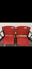 Candlestick Park Chairs Signed By Dwight Clark With The Catch Plus Signed Ball.