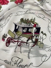 Hermes Scarf Quai Aux Fleurs by Hugo Grygkar. Authentic. Care.  Horse. 90cm.