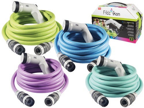 TUBO IKON AZZURRO RT.25 MT KIT | Tubo Irrigazione Estensibile FITT