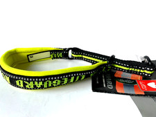 Hurtta Halsband Half Choke Zughalsband Zugstop weich ref neongelb 25-35cm HU9261