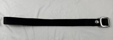 Burton Snowboards Belt Adult Large Black Metal 34-36 W Vintage