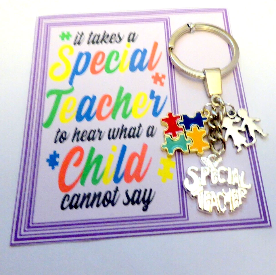 OWN DESIGN Special Needs Teacher Thank you Gift SEN Autism Awareness End Term Gift V8
