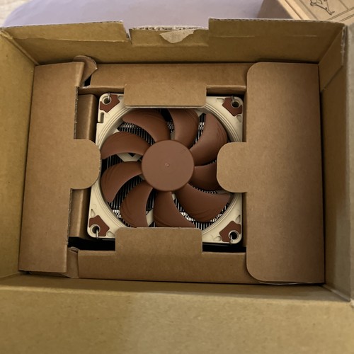 Noctua NH-L9i Premium Low-Profile CPU Cooler for Intel LGA115x (Brown) - Photo 4/5