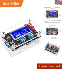 Power Management Solution: DC 5A Boost Converter LCD Display, Adjustable Output