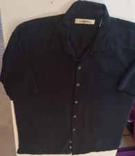 Tommy Bahama Sunday Cruiser Embroidered Parrot Silk Shirt - XL