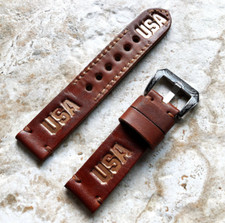 USA Embossed Accented Band Strap for Google Pixel Watch 4 3 45mm -A22