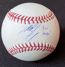 BOSTON RED SOX MICHAEL CHAVIS SIGNED BASEBALL JSA COA AUTOGRAPH ICE HORSE INSCR