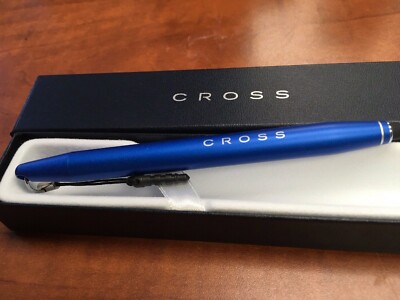  Cross Tech 1 SINGLE Function STYLUS - Metallic Blue (Cross Gift Box)