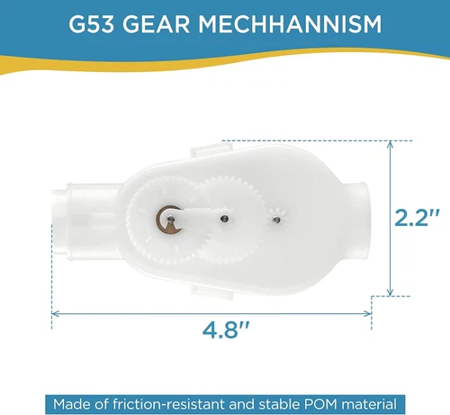 NUEVO G52 Kit de reemplazo de válvula de respaldo para limpiador de piscinas Polaris 180 280 380 480 3900 - Imagen 7 de 17