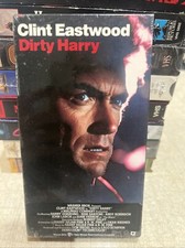 VTG Dirty Harry VHS Video Tape Clint Eastwood 1992 Warner Factory Sealed New