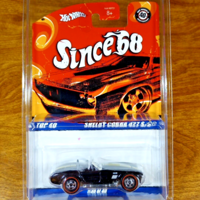 ホットウィール Since68 COLLECTOR 40台 ガレージ RLC Hot Wheels Since '68 Top 40 Shelby Cobra 427 S/C Redline Black