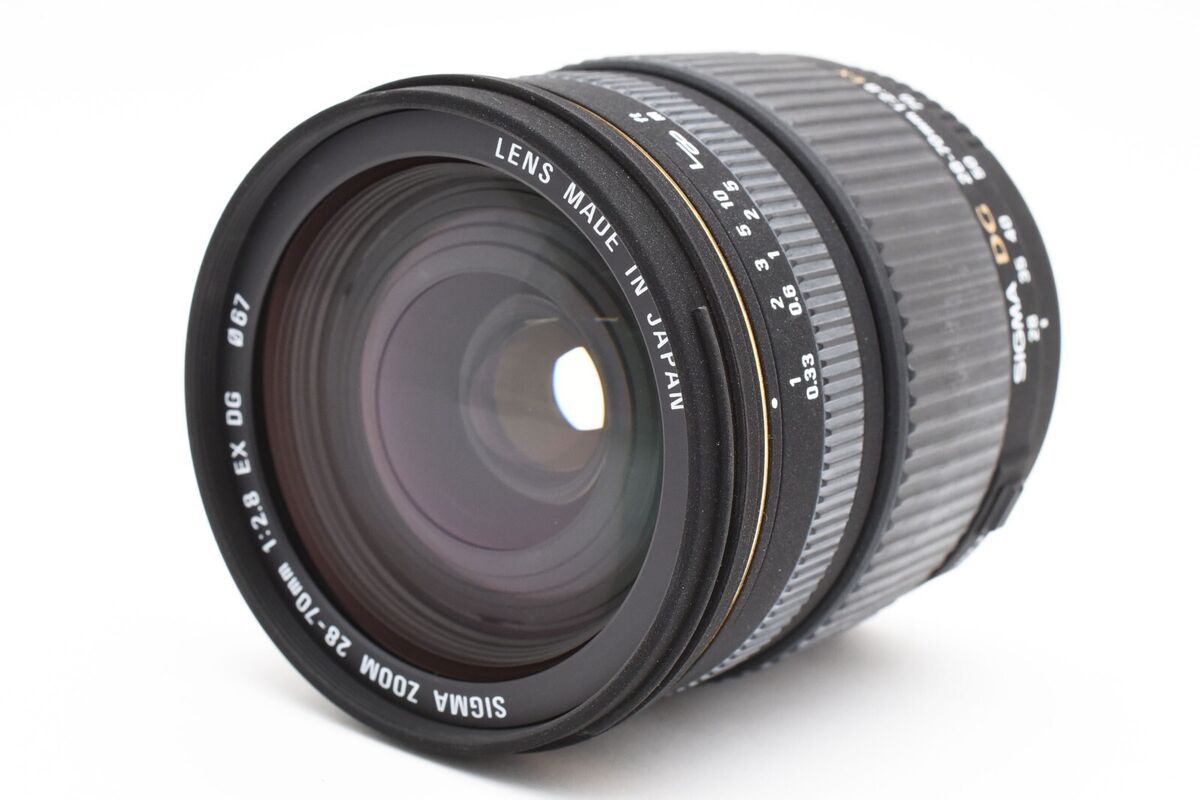 Sigma Zoom 28-70mm f/2.8 EX DG AF Lens Canon EF mount 8598 Sigma Zoom 28-70mm f/2.8 EX DG AF Lens Canon EF mount 8598