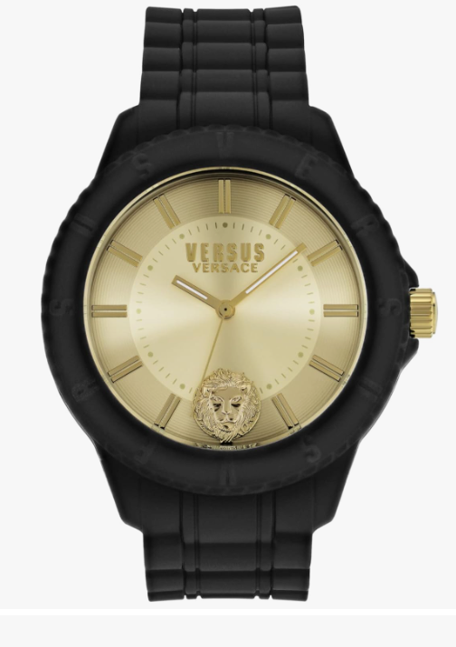Versace Men's Luxury Chronograph Watch with Stainless Steel Band  