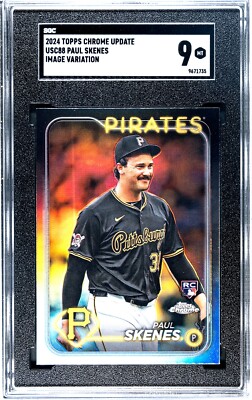 2024 Topps Chrome Update Paul Skenes RC #USC88 Image Variation SGC 