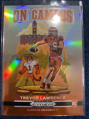 2021 Panini Prizm Draft Picks On Campus Trevor Lawrence #OC-TL
