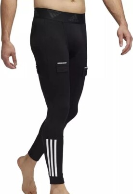Mens Size Medium - Adidas Ice Hockey Compression Baselayer Pant GQ9502