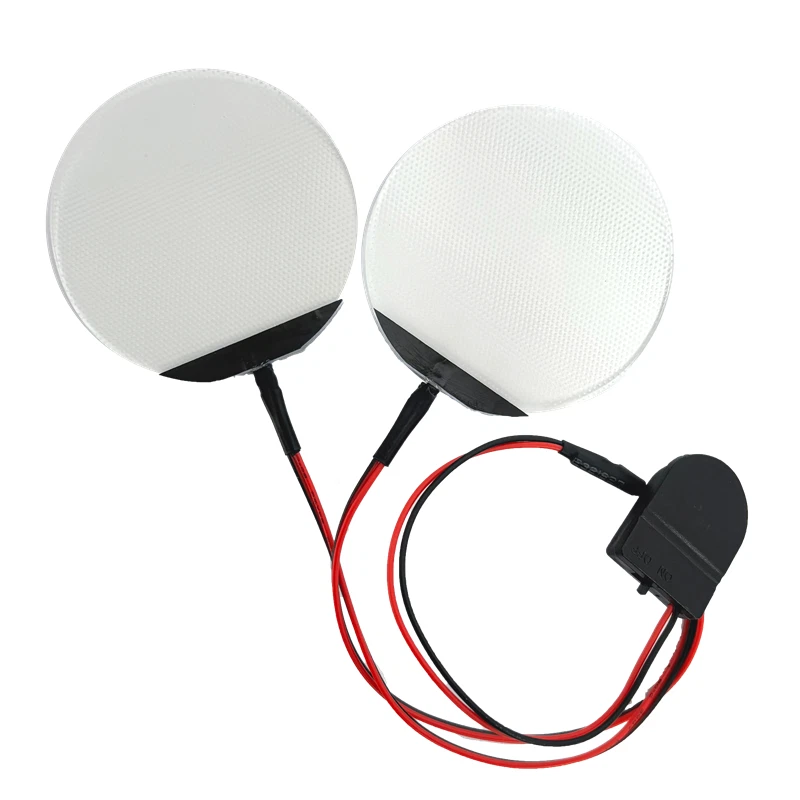 Round Bendable Led Eyes Touch Switch Kits Cosplay Mask Eye Light DIY Accessories - Bild 3 von 4