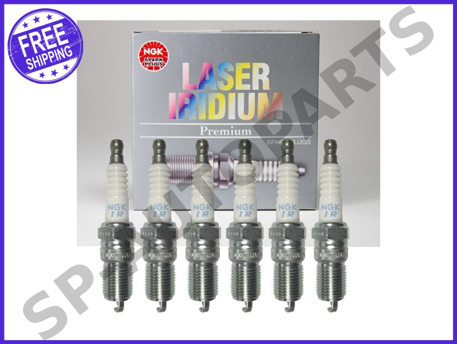 NGK LASER IRIDIUM Iridium Spark Plugs ITR5H13 97287 Set of 6