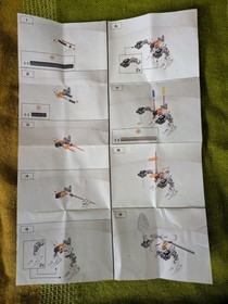 Lego Bionicle Rahaga 2004 4870 4879 Kualus Iruini Boxes, Instructions
