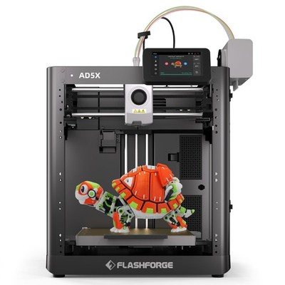 3D Printer Flashforge AD5X Multi Color 600mm s High Speed 8.7x8.7x8.7in 600mm s