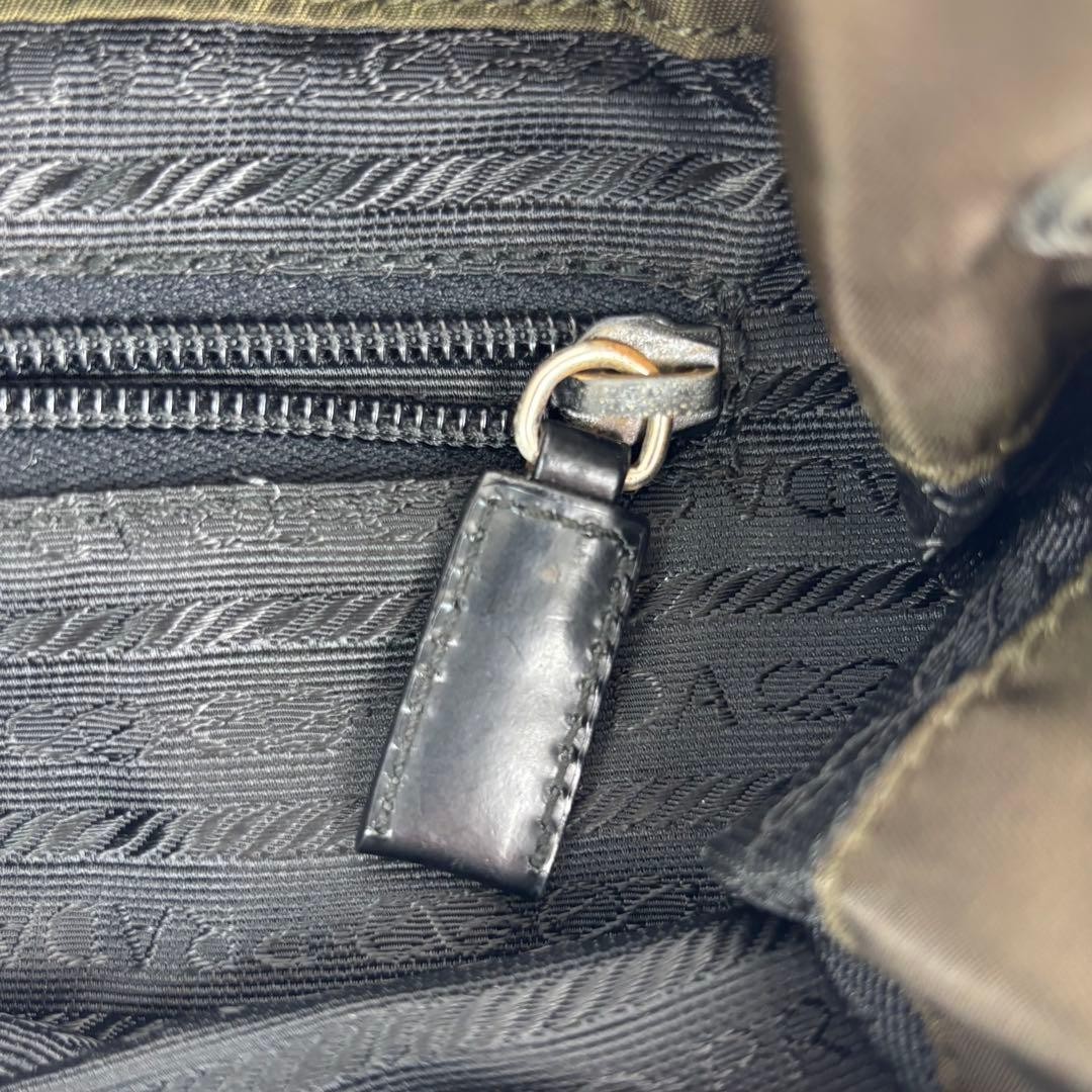 Excellent condition Prada backpack drawstring tri… - image 17