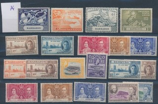 LS97859 Great Britain territories selection of nice stamps fine lot MH