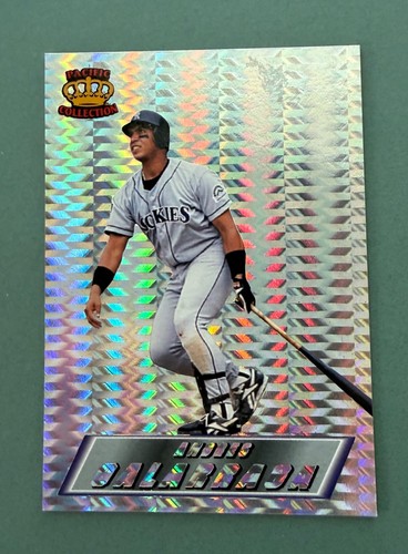 1995 Pacific Prism Andres Galarraga #45 card