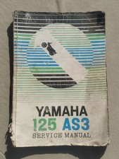 Yamaha 125 AS3 Genuine Factory Service Workshop Manual Maintenance Repair book