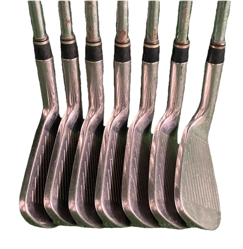 Wilson Staff Pi5 Iron Set 3-9 Irons RH S300 Stiff Steel New Jumbo Grips - Image 3 of 4