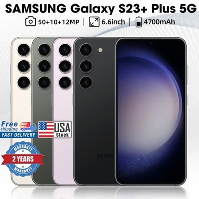 BRAND NEW UNLOCKED SAMSUNG GALAXY S23+ PLUS 5G SM-S916U1 256GB/512GB ALL COLORS