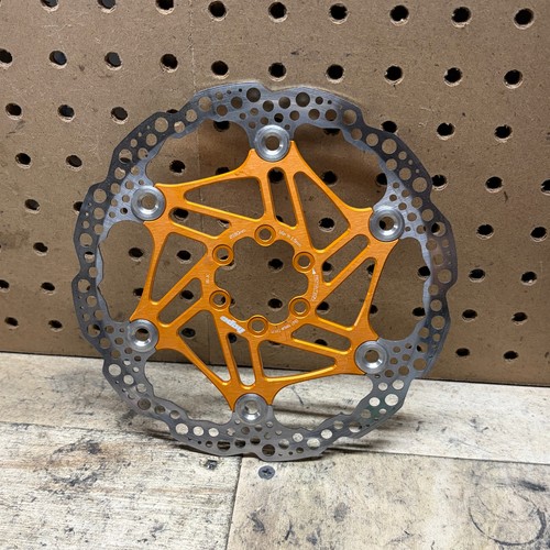 Hope Floating Disc Brake Rotor - 180mm, 6-Bolt, Orange - Picture 1 of 2