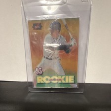 Pinnacle 1995 Sportflix Chipper Jones Rookie #162 Atlanta Braves MLB Card