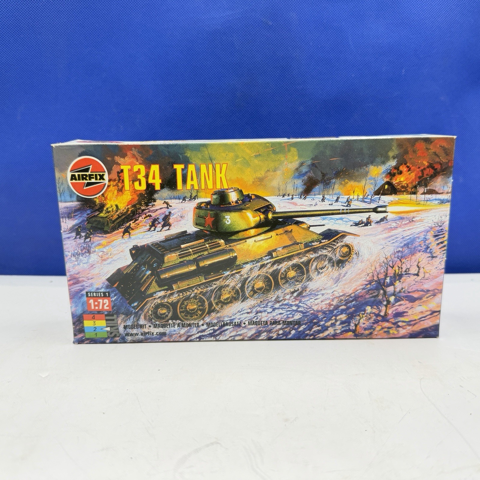 Airfix A01316V T34 Tank 1/72 SCALE MODEL Kit