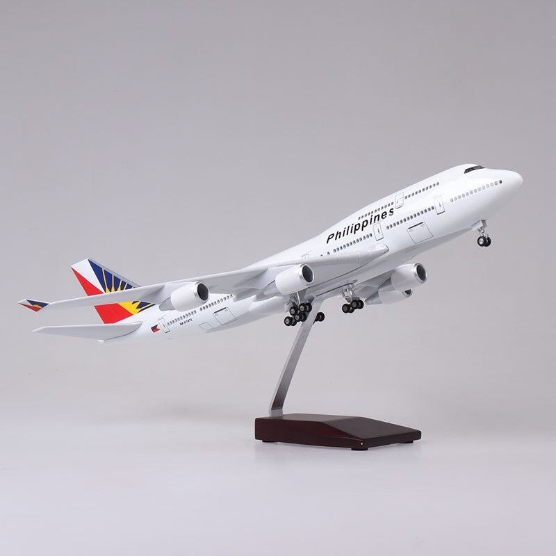Extra Large Philippine Airlines Boeing 747 Resin & ABS Aircraft Model Plane Gift