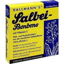 DALLMANNS SALBEIBONBONS ZF 20St Bonbons PZN 3531896