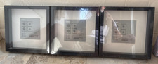 3 marcos de caja de sombra negros IKEA Ri…