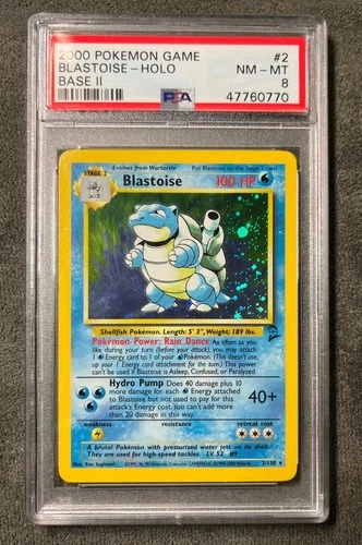Blastoise 002/130 Base Set 2 Holo