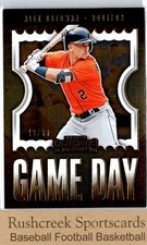 2020 Panini Contenders #GD-2 Alex Bregman /99 Game Day Gold