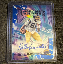 Topps Finest Football 2025 Finest Greats Auto Kellen Winslow Chargers FGA-KW /99