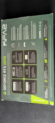 Carte graphique NVidia Geforce RTX 2070 8Gb GDDR6 K2FA 1