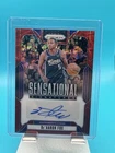 2024-25 Panini Prizm De'Aaron Fox Sensational Signatures Choice Prizm