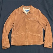 Polo by Ralph Lauren Greenwich Newsboy Goat Suede Jacket M